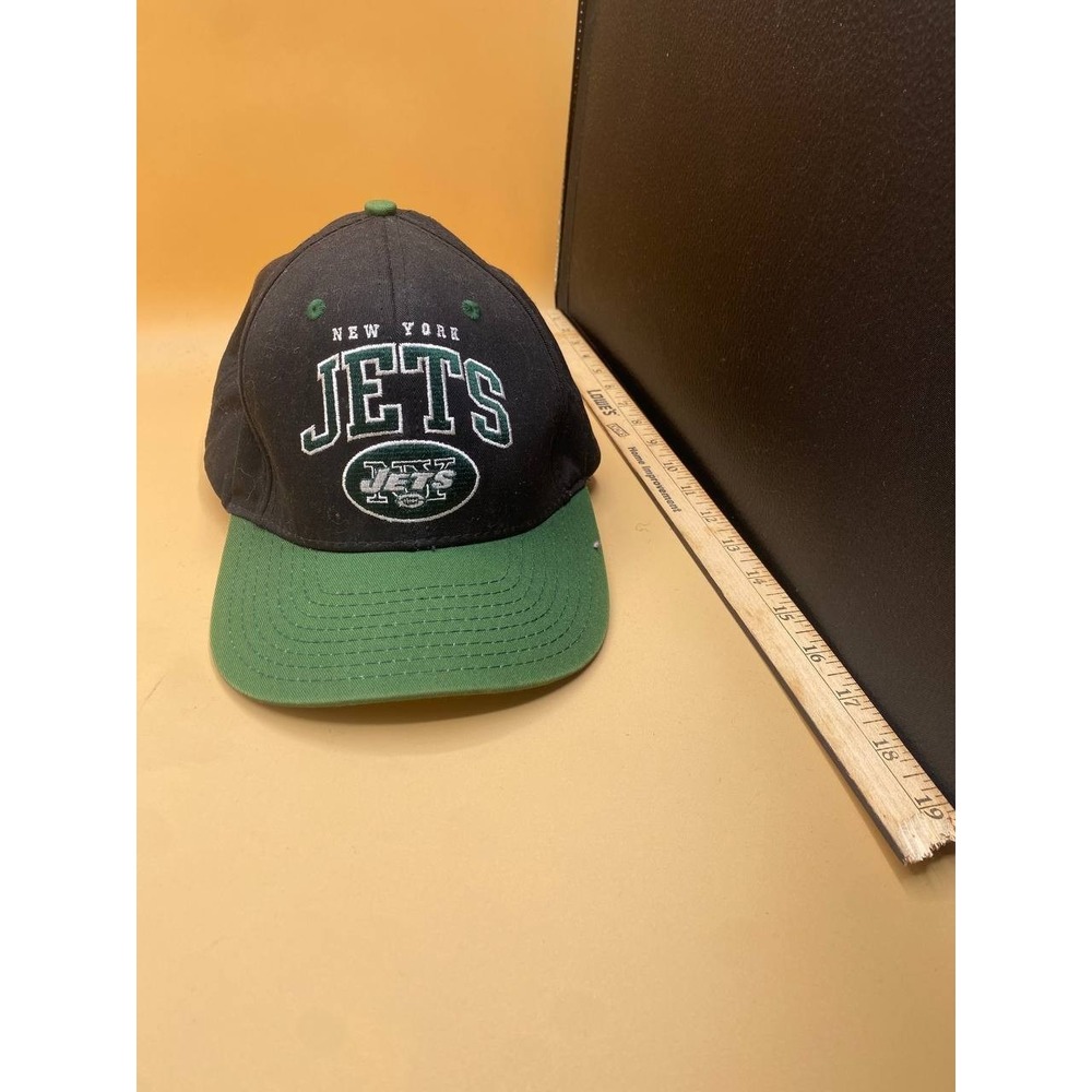 VTG New York Jets Snapback Cap Hat NFL Team Apparel Reebok Adjustable OS
